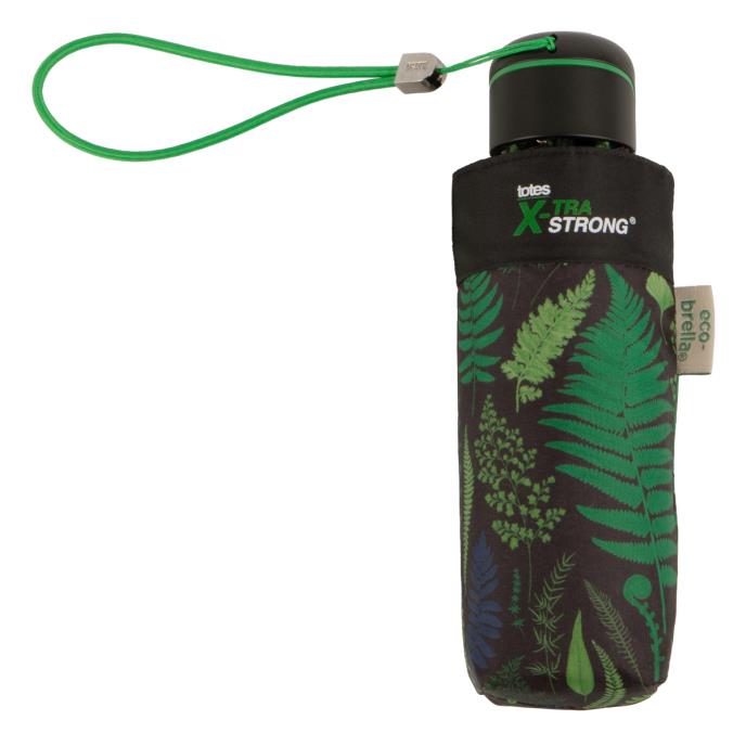 totes® X-TRA STRONG® Mini Fern Print Umbrella (5 Section) Extra Image 3